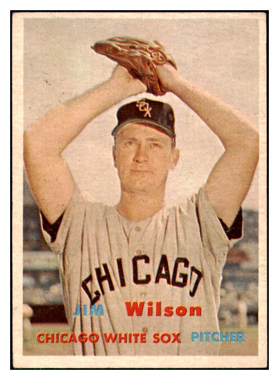 1957 Topps Baseball #330 Jim Wilson White Sox EX-MT 420871
