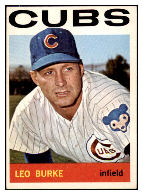 1964 Topps Baseball #557 Leo Burke Cubs NR-MT 420967