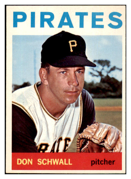 1964 Topps Baseball #558 Don Schwall Pirates NR-MT 420985