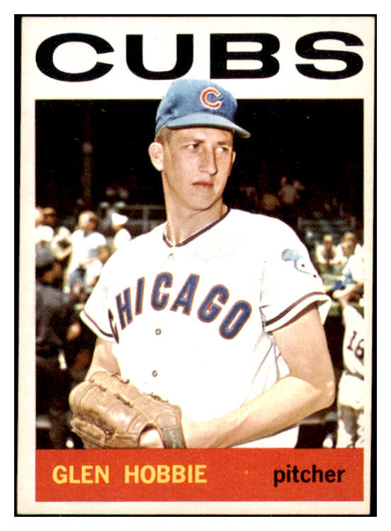 1964 Topps Baseball #578 Glen Hobbie Cubs NR-MT 420996