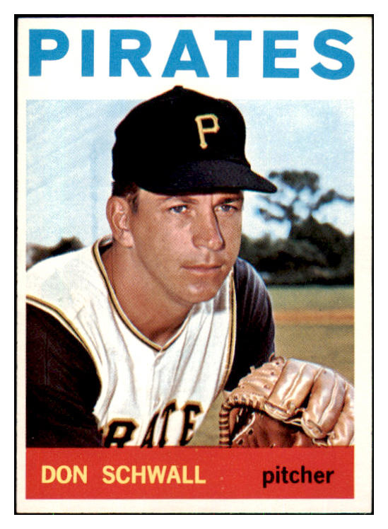 1964 Topps Baseball #558 Don Schwall Pirates NR-MT 421002