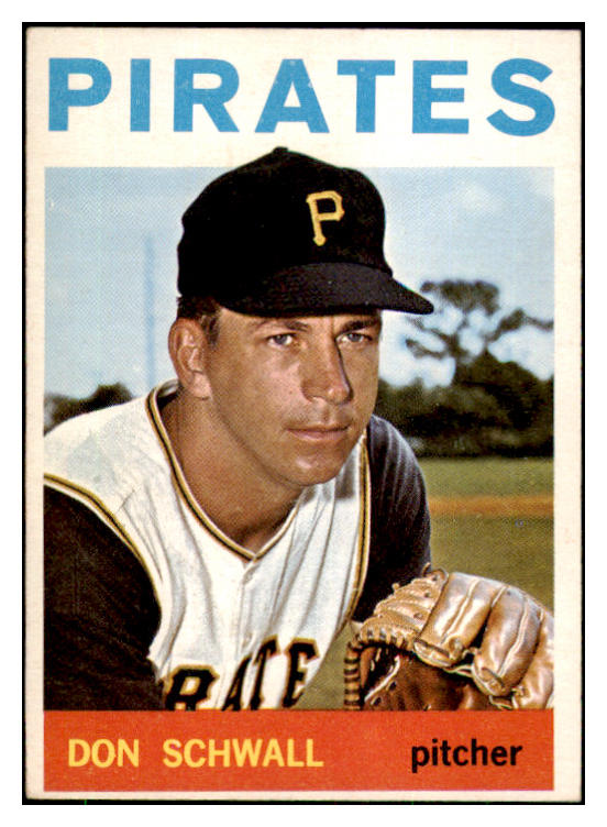 1964 Topps Baseball #558 Don Schwall Pirates NR-MT 421004