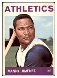1964 Topps Baseball #574 Manny Jimenez A's VG-EX 421048