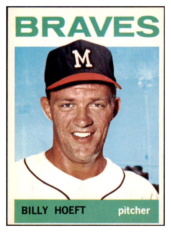 1964 Topps Baseball #551 Billy Hoeft Braves NR-MT 421069