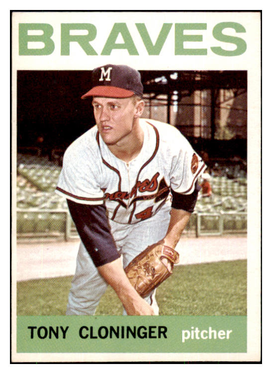 1964 Topps Baseball #575 Tony Cloninger Braves NR-MT 421080