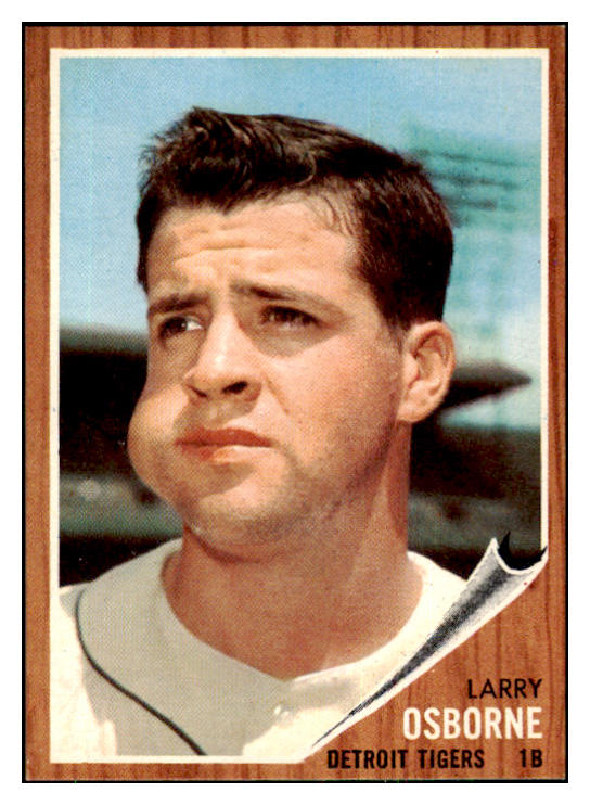 1962 Topps Baseball #583 Larry Osbourne Tigers NR-MT 421163