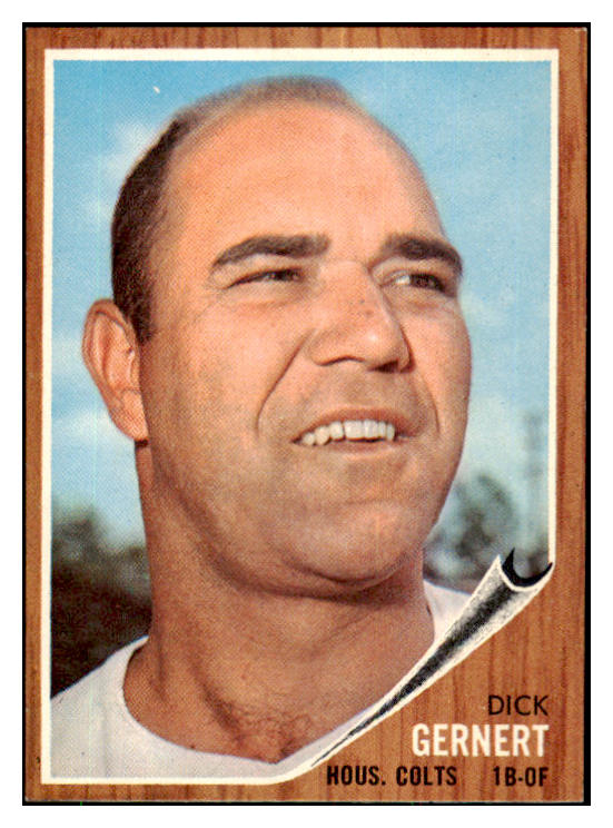 1962 Topps Baseball #536 Dick Gernert Colt .45s NR-MT 421207