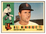 1960 Topps Baseball #544 Bill Monbouquette Red Sox NR-MT 421246