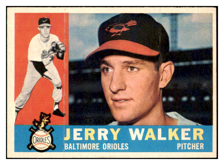 1960 Topps Baseball #540 Jerry Walker Orioles NR-MT 421267