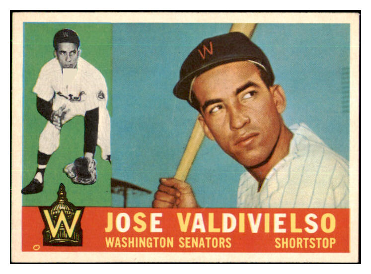 1960 Topps Baseball #527 Jose Valdivielso Senators NR-MT 421287