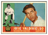 1960 Topps Baseball #527 Jose Valdivielso Senators NR-MT 421287