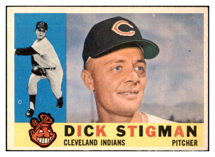 1960 Topps Baseball #507 Dick Stigman Indians NR-MT 421290