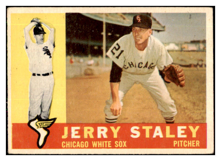 1960 Topps Baseball #510 Jerry Staley White Sox EX-MT 421356