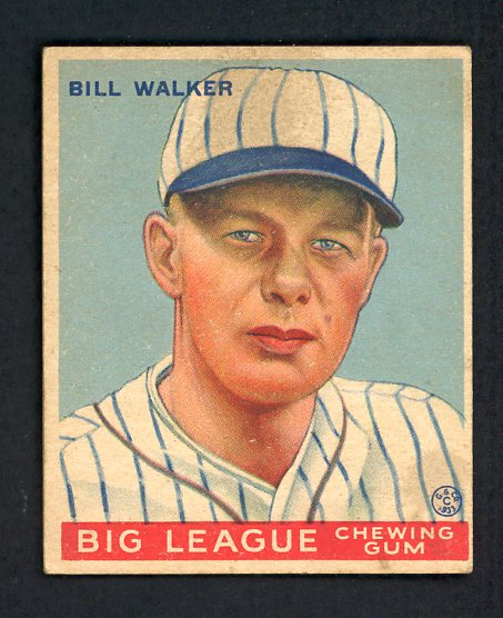 1933 Goudey #094 Bill Walker Cardinals VG-EX 421673