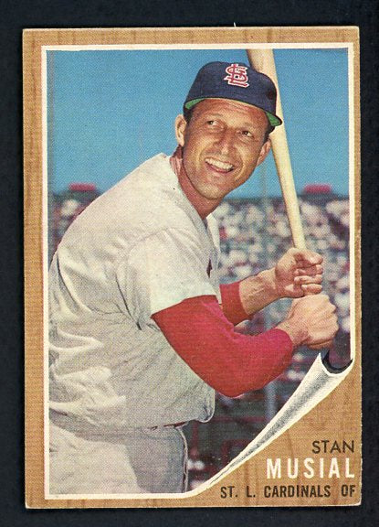 1962 Topps Baseball #050 Stan Musial Cardinals EX-MT 421794
