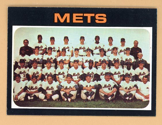 1971 Topps Baseball #641 New York Mets Team NR-MT 421997
