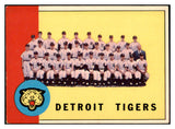 1963 Topps Baseball #552 Detroit Tigers Team EX-MT 422039