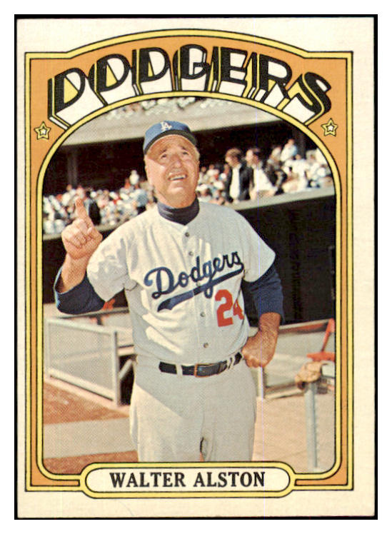 1972 Topps Baseball #749 Walter Alston Dodgers NR-MT 422117