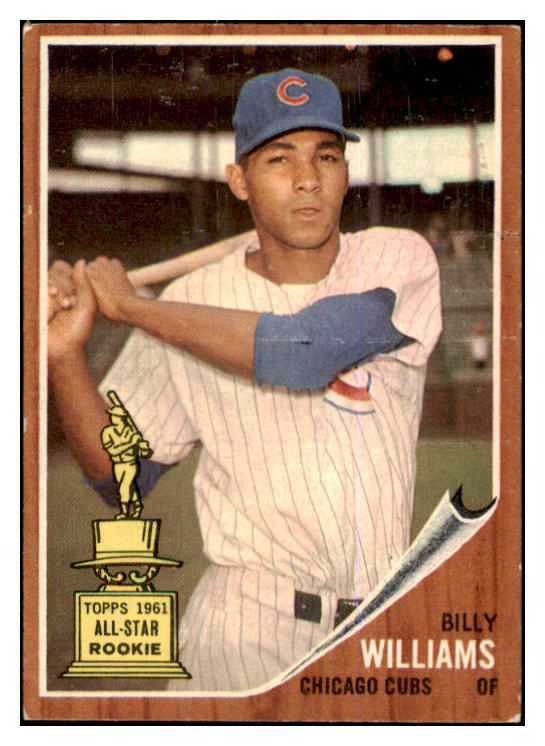 1962 Topps Baseball #288 Billy Williams Cubs EX 422131