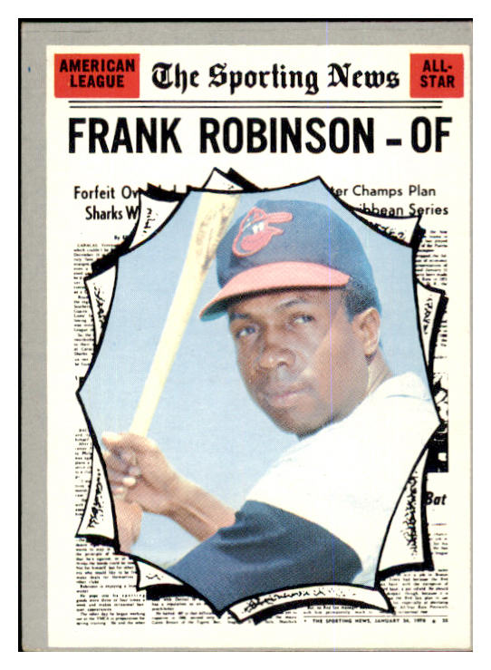 1970 Topps Baseball #463 Frank Robinson A.S. Orioles VG-EX 422170