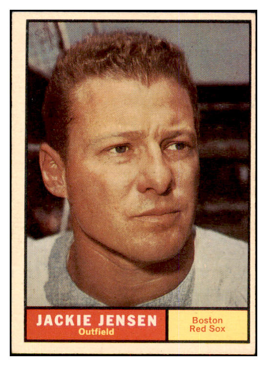 1961 Topps Baseball #540 Jackie Jensen Red Sox EX-MT 422203
