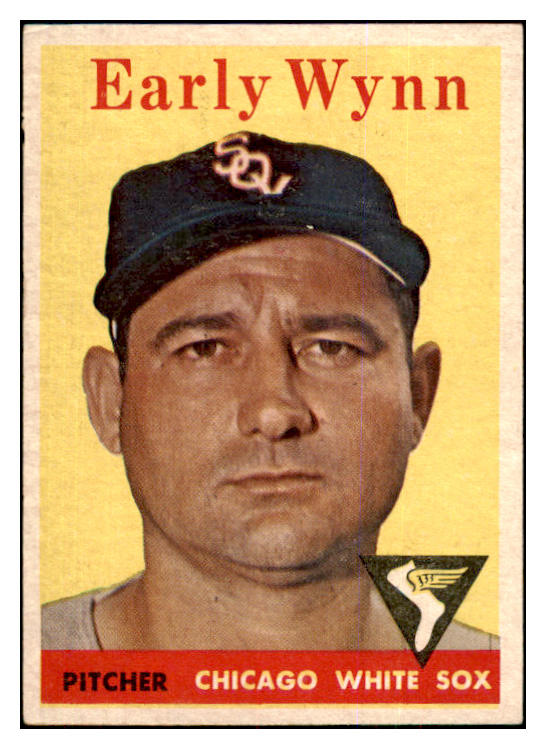1958 Topps Baseball #100 Early Wynn White Sox VG-EX 422290