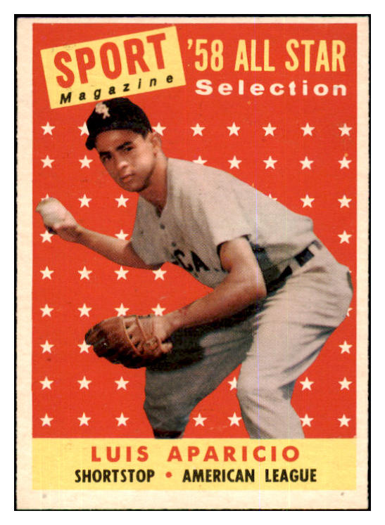 1958 Topps Baseball #483 Luis Aparicio A.S. White Sox NR-MT 422336