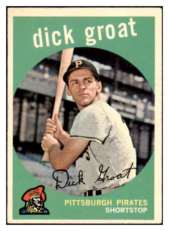 1959 Topps Baseball #160 Dick Groat Pirates EX-MT 422360