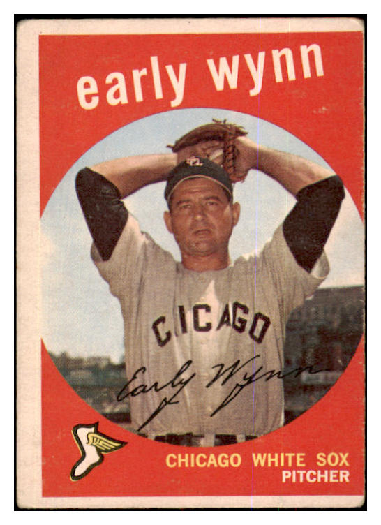 1959 Topps Baseball #260 Early Wynn White Sox VG 422370