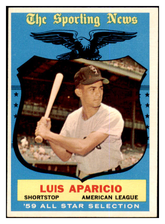 1959 Topps Baseball #560 Luis Aparicio A.S. White Sox EX-MT 422436