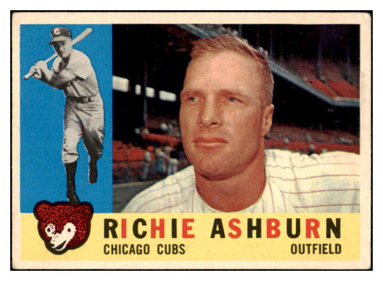 1960 Topps Baseball #305 Richie Ashburn Cubs VG-EX 422500