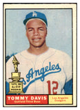 1961 Topps Baseball #168 Tommy Davis Dodgers EX 422567