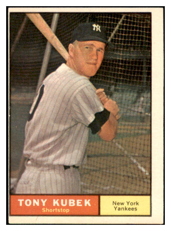 1961 Topps Baseball #265 Tony Kubek Yankees VG-EX 422571