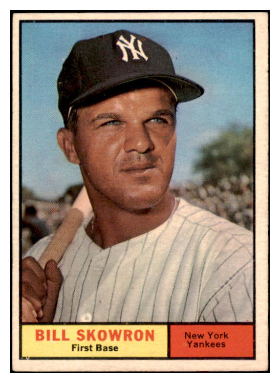 1961 Topps Baseball #371 Bill Skowron Yankees EX-MT 422575