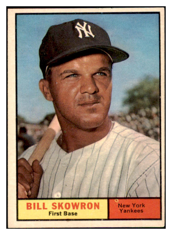 1961 Topps Baseball #371 Bill Skowron Yankees EX-MT 422576