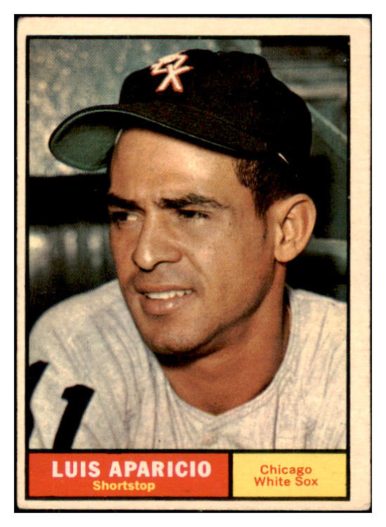 1961 Topps Baseball #440 Luis Aparicio White Sox VG-EX 422591