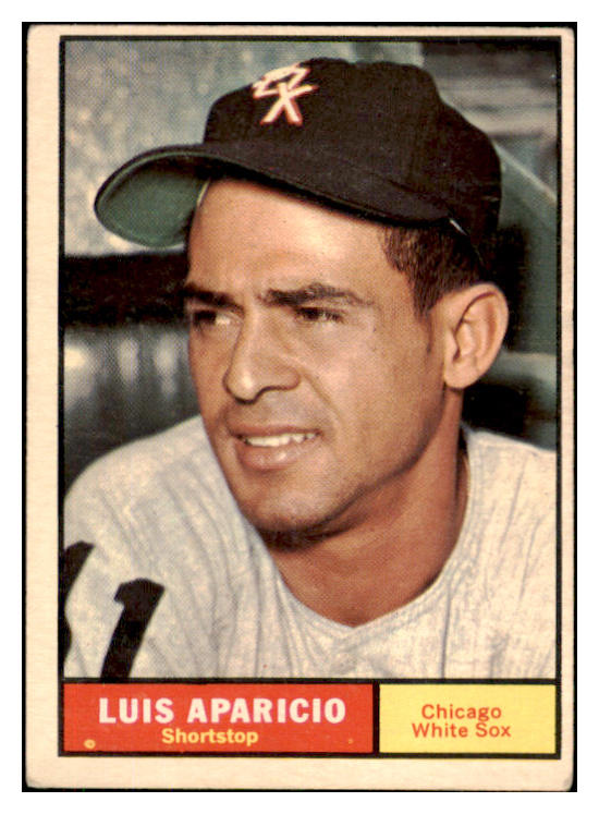 1961 Topps Baseball #440 Luis Aparicio White Sox VG-EX 422592