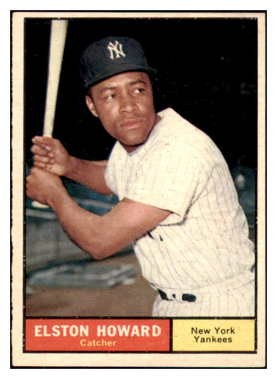 1961 Topps Baseball #495 Elston Howard Yankees EX-MT 422605