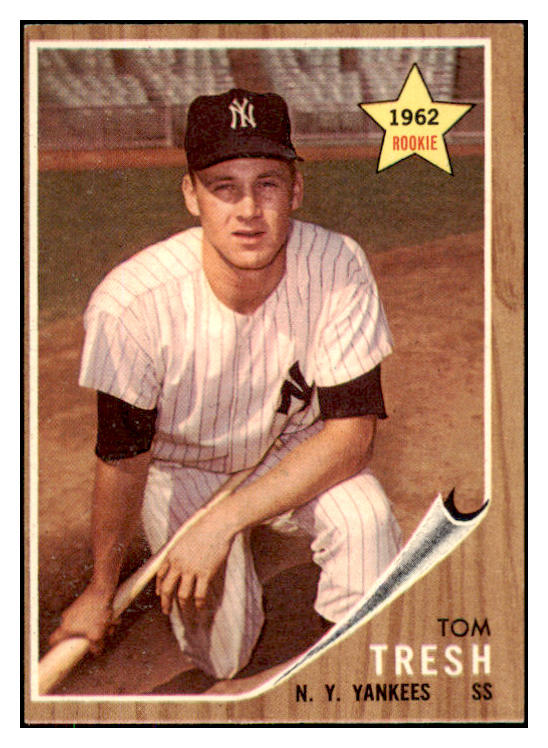 1962 Topps Baseball #031 Tom Tresh Yankees EX 422635