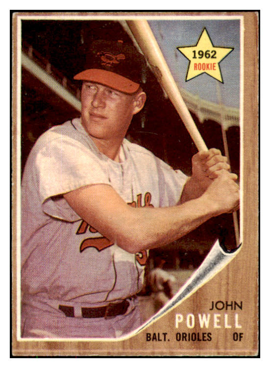 1962 Topps Baseball #099 Boog Powell Orioles EX 422641