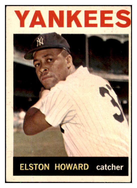1964 Topps Baseball #100 Elston Howard Yankees VG-EX 422754
