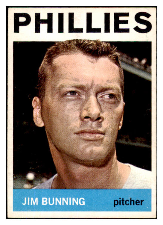 1964 Topps Baseball #265 Jim Bunning Phillies EX 422770