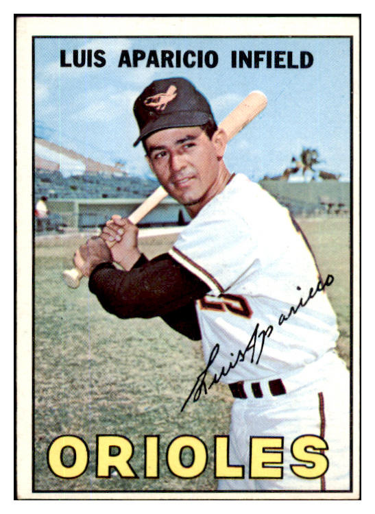 1967 Topps Baseball #060 Luis Aparicio Orioles EX-MT 422947