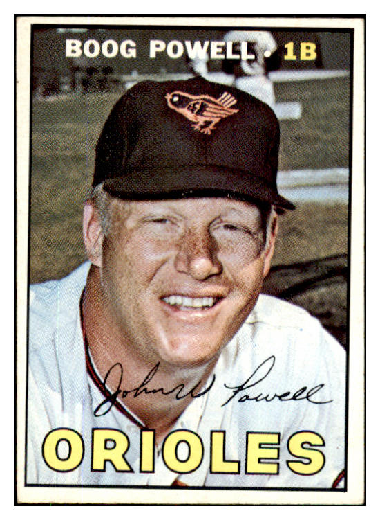 1967 Topps Baseball #230 Boog Powell Orioles VG-EX 422949