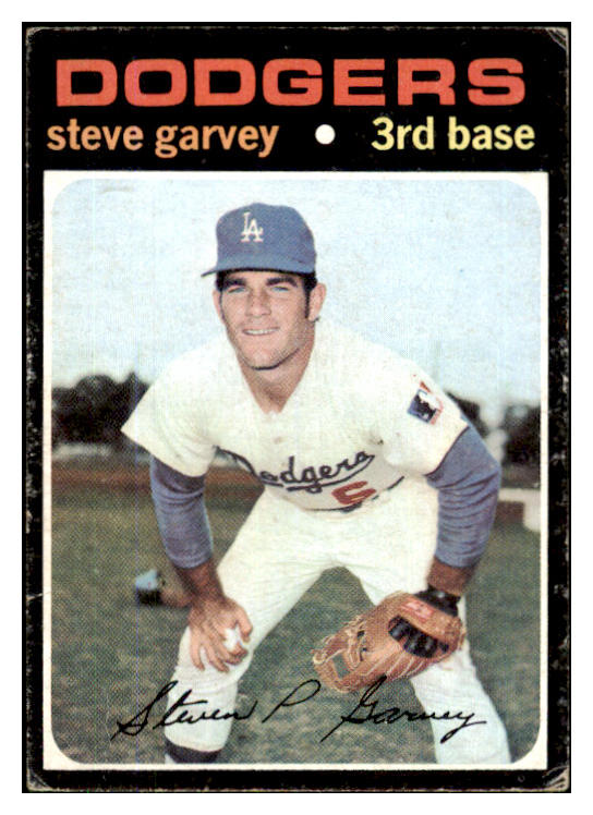 1971 Topps Baseball #341 Steve Garvey Dodgers VG 422986
