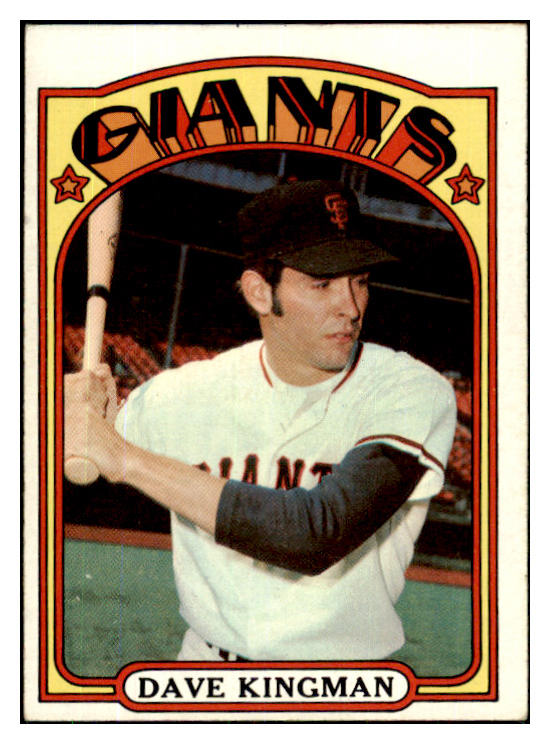1972 Topps Baseball #147 Dave Kingman Giants EX 422999
