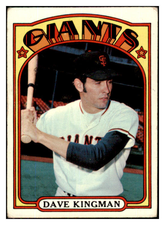 1972 Topps Baseball #147 Dave Kingman Giants VG-EX 423000