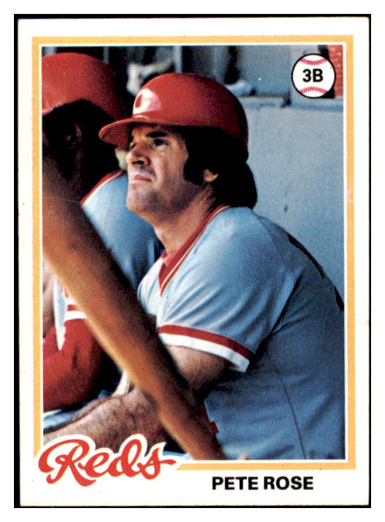 1978 Topps Baseball #020 Pete Rose Reds NR-MT 423085
