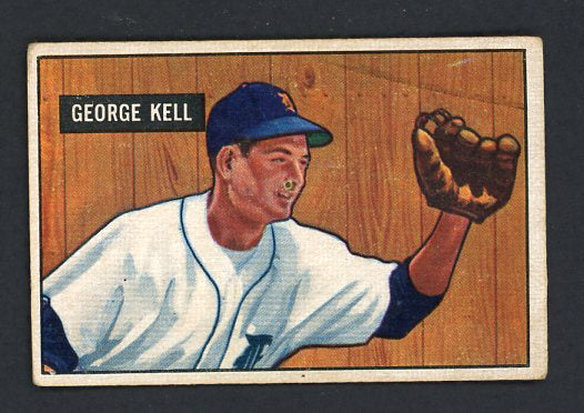 1951 Bowman Baseball #046 George Kell Tigers VG-EX 423327
