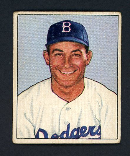 1950 Bowman Baseball #058 Carl Furillo Dodgers VG-EX 423348